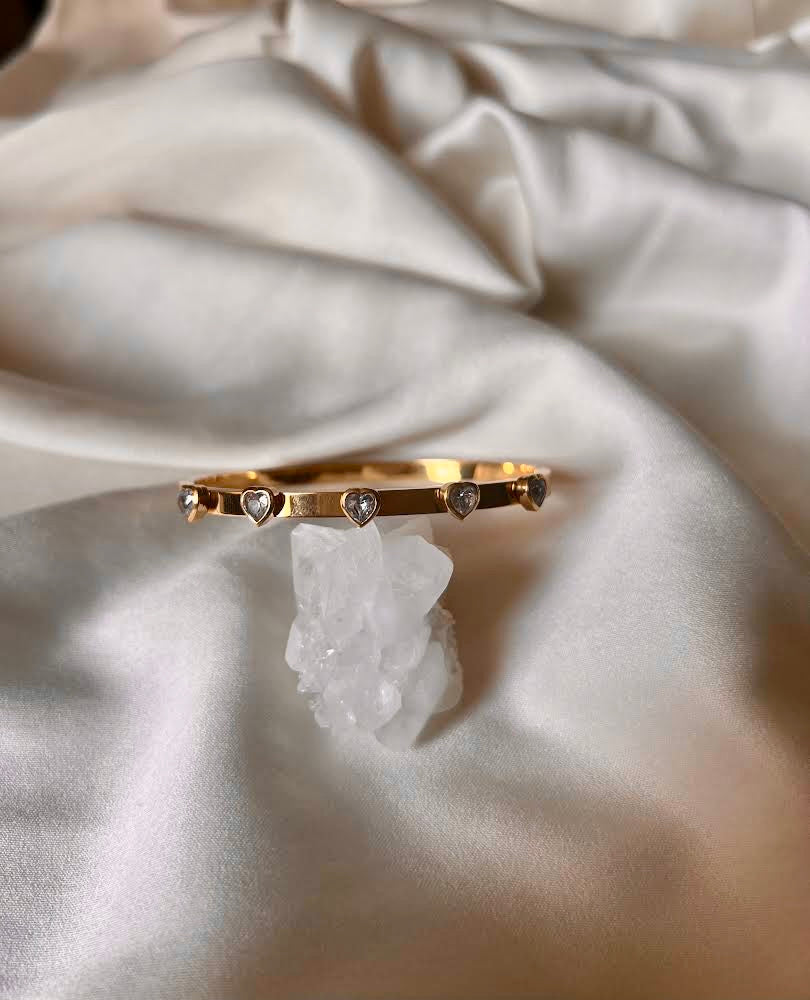 Sofia Heart Bangle