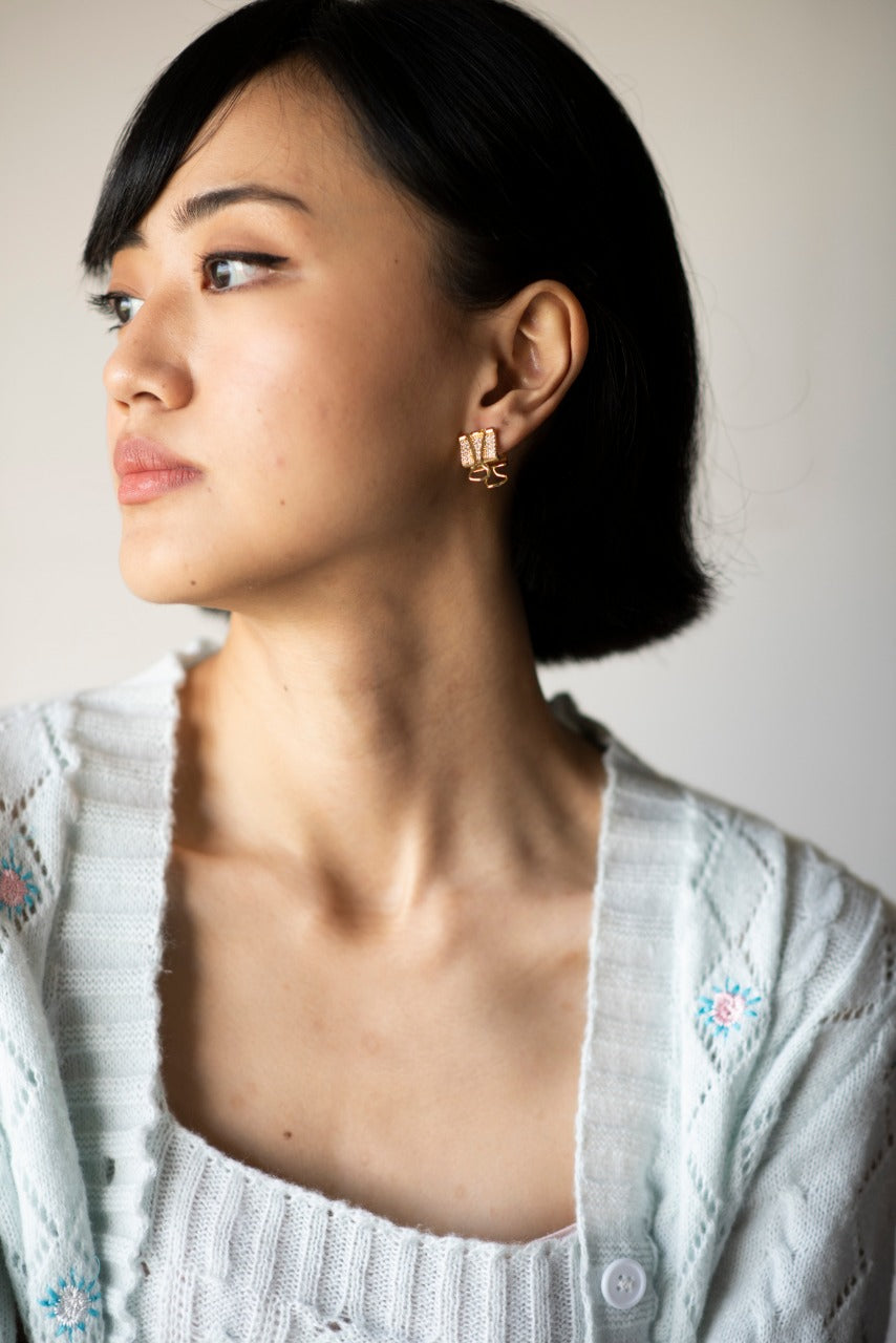 Paper Clip Earrings