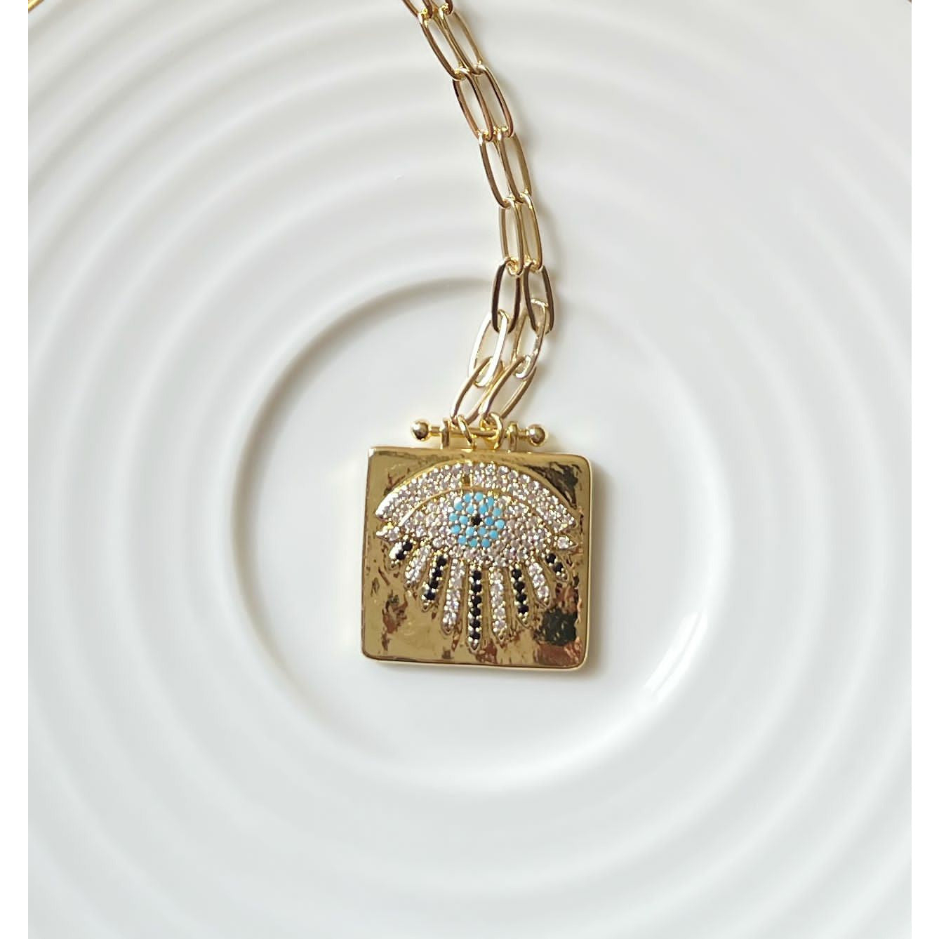 Hamsa Medallion