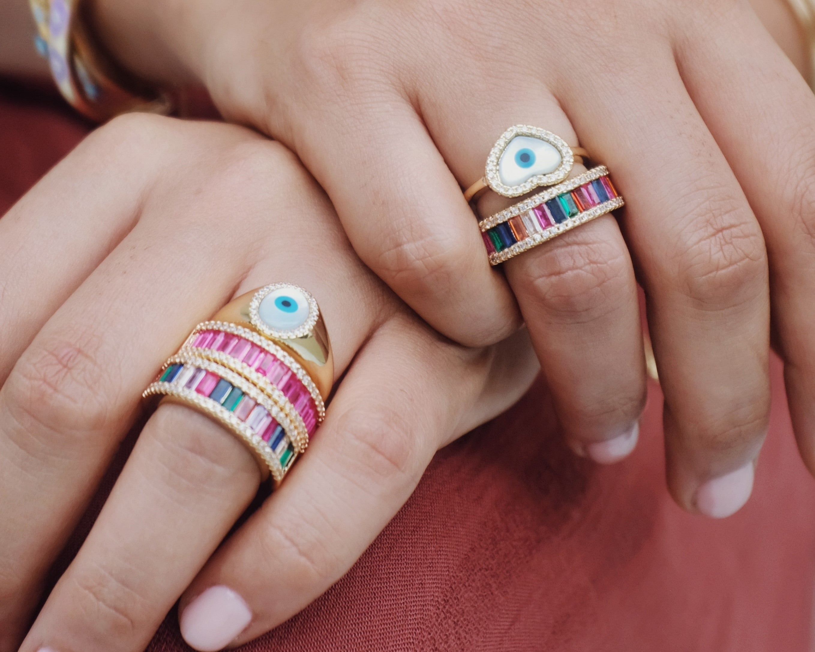 Multicolour Rings